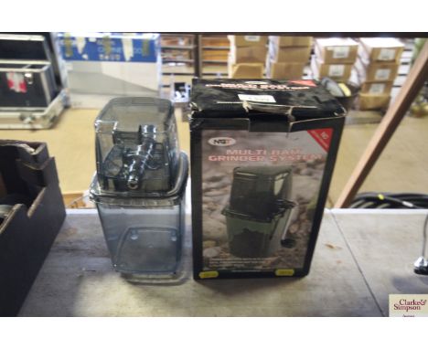 A NGT multi bait grinder system with original box 