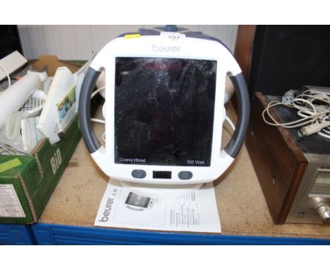 A Beurer infrared lamp
