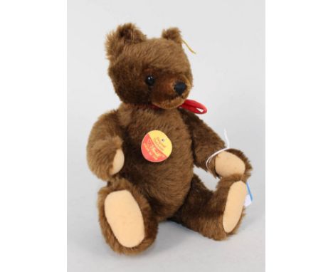 A Steiff brown original teddy bear