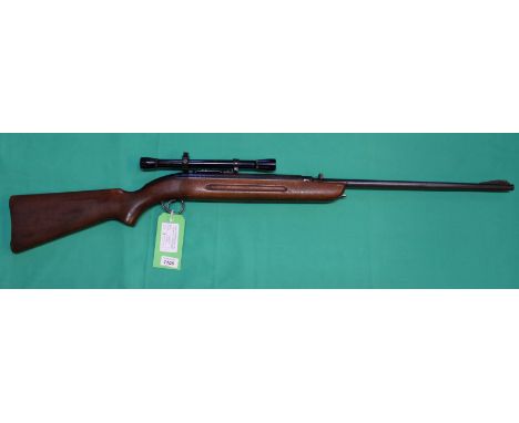 A B.S.A. .22 cal 'Airsporter' MkI air rifle, S/No.G26725 1948-54, as a post 1939 air weapon the restrictions of the Crime Red
