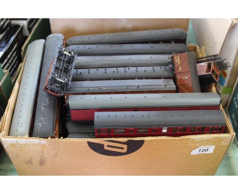 Twenty four 00 gauge coaches plus nine wagons including Bachmann, Hornby etc