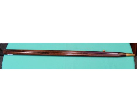 A British Bergan with a British Army pace stick