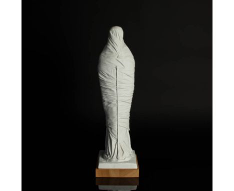 Skulptur STEHENDE GEWANDFIGUR, Edgar Augustin (1936-1996)Limitiert: Stück 62 von 75 Original Zertifikat inkl." PROVENIENZ: Li