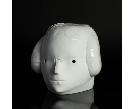 Skulptur KOPF MIT FRISUR Joachim Schmettau (1937-)Limitiert: Stück 29 von 35 Original Zertifikat inkl. PROVENIENZ: Limitierte