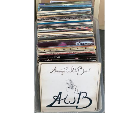 A quantity of LPs to include 'Average White Band', Jim Croce, Beat Boys, Beatles, JJ Cale, Leonard Cohen, Joan Baez, Buddy Ho