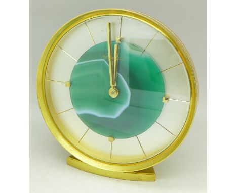 A Jaeger-LeCoultre circular 8-day clock