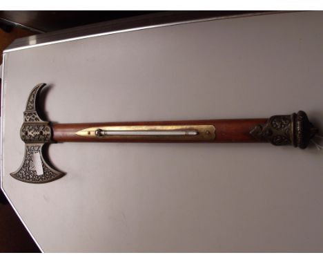 Thermometer in the form of a axe