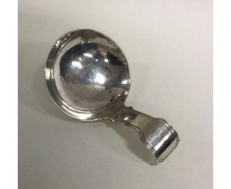 A George III silver caddy spoon. Birmingham. By Joseph Wilmore. Approx. 9 grams. Est. £50 - £80.