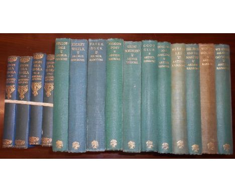 RANSOME, A. 11 books. 1940's reports. without d/ws, plus KIPLING, R. From Sea to Sea. 4 vols. 1914 (15). Est. £15 - £20.