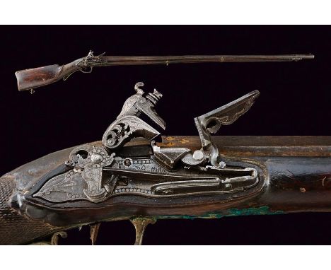 dating: Second half of the 18th Century provenance: Naples, Smooth, two-stage, 18 mm cal. barrel, octagonal at the first part
