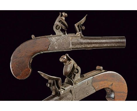 dating: Early 19th Century provenance: England, Cylindrical, smooth, turn-off, 11,5 mm cal. barrel. Breech with remains of be