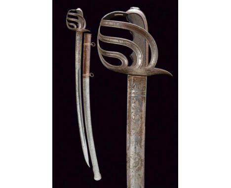 dating: 1860-70 provenance: Piedmont, Fine and large, curved, single-and false-edged blade with wide central fuller and groov