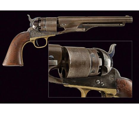 dating: third quarter of the 19th Century provenance: USA, Rifled, cylindrical, 44 cal. barrel, with foresight, marked ' - AD