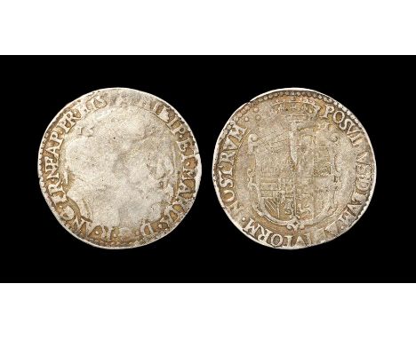 Dated 1554 AD. Obv: facing profile busts with crown and date above and PHILIP ET MARIA D G R ANG FR NEAP PR HISP legend. Rev: