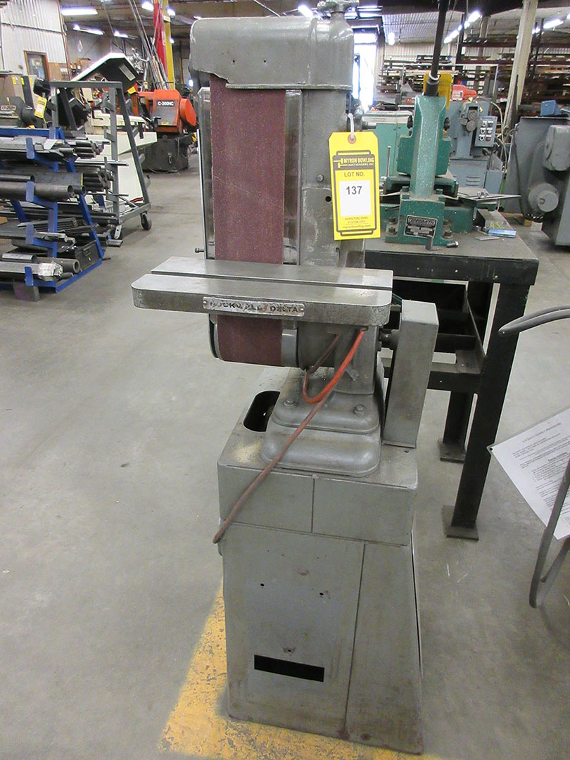 ROCKWELL/DELTA BELT SANDER; MODEL 31520, S/N JH2347