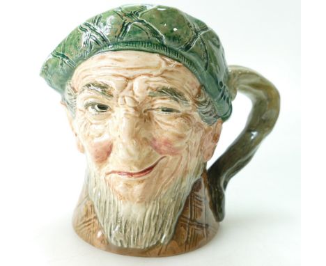 Royal Doulton large musical character jug Auld Mac playing "The Cambells Are Coming"