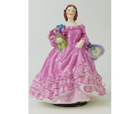 Royal Worcester figure June, modelled by Sybil Williams and Jesamine Bray, puce mark