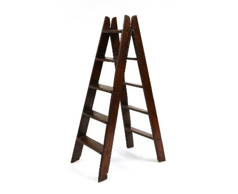 A folding ladder, 132cm high