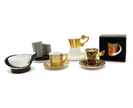 Rosenthal studio line cups and saucers various designers , mostly boxed