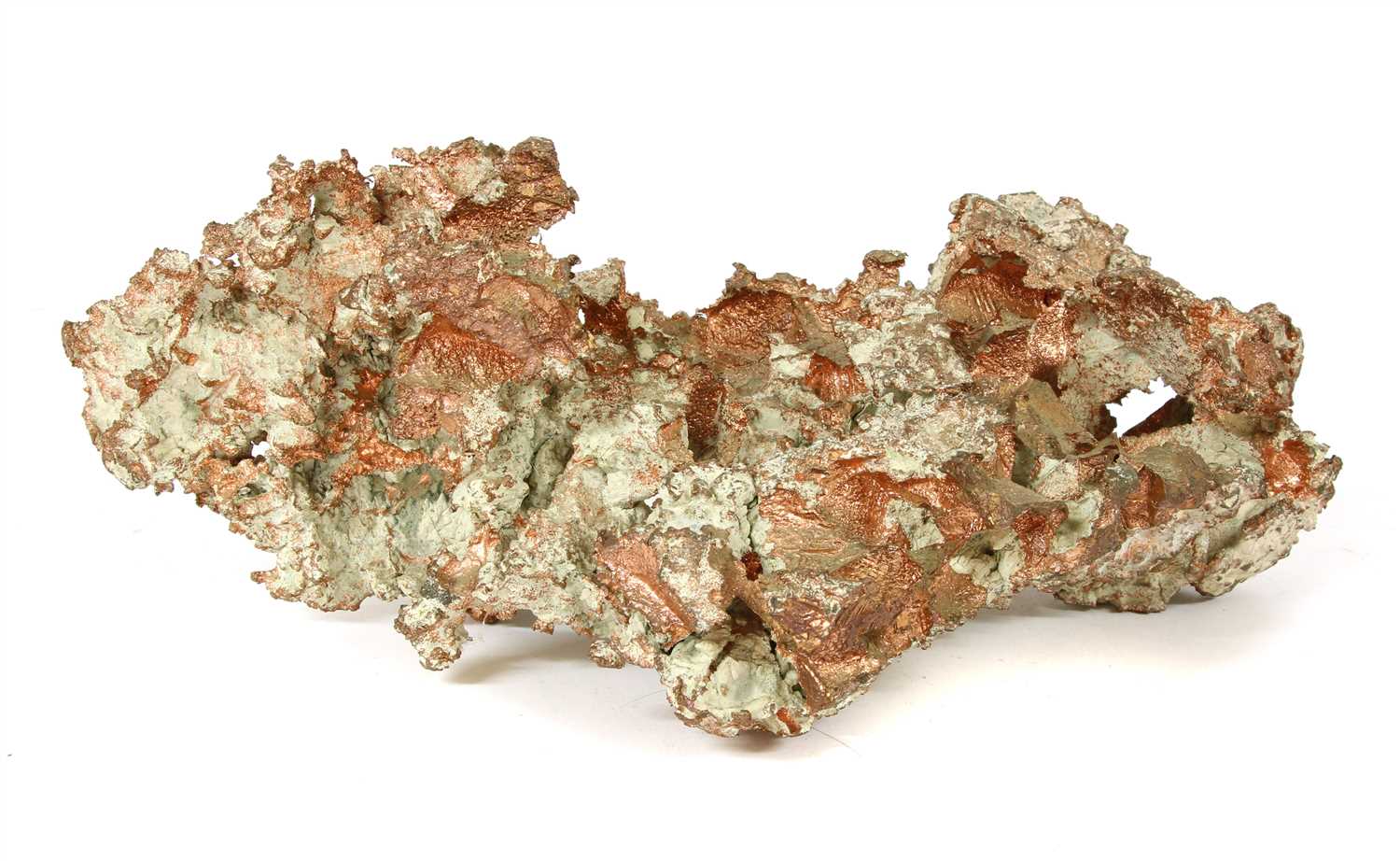 A copper ore specimen, in its natural raw state, 31 x 18 x 13cm