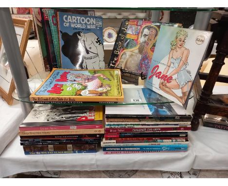 A goood lot of assorted books including The R Crumb coffee table art book etc