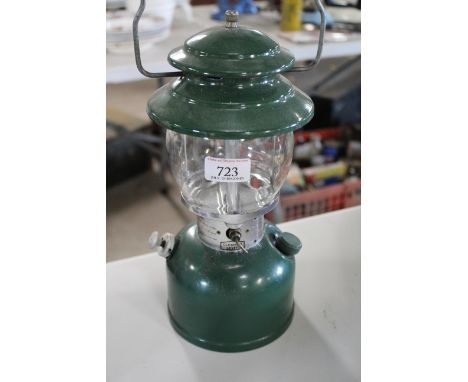 A small Colman Green Tilley style lamp