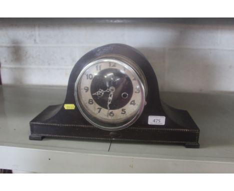 A 1950's style mantel clock