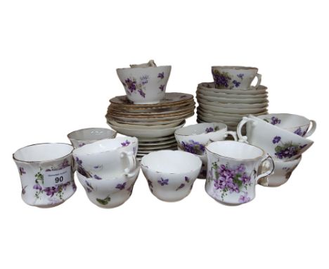 ANTIQUE HAMMERSLEY &amp; CO TEASET 