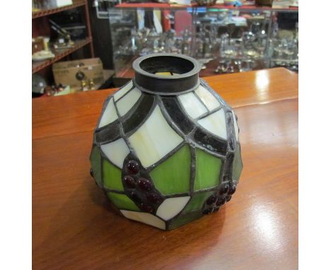 A Tiffany style lamp shade 