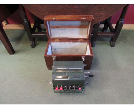 A vintage Facit adding machine 