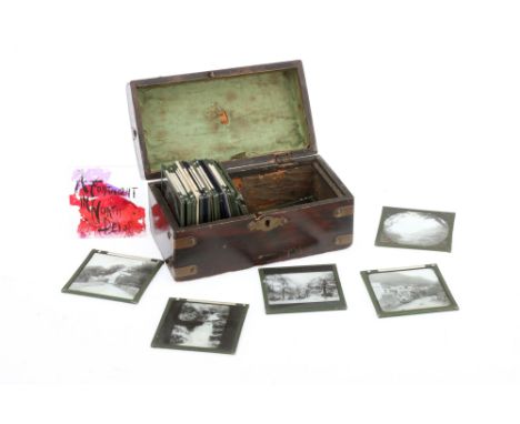 A Collection of Magic Lantern Slides approx. 28 slides, concerning a week in Devon, as well as Wales, &amp; other locations, 