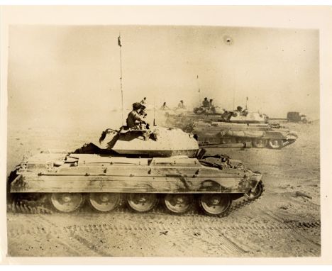 Vintage WWII Official Press Photographs, The War on Land, Sea original vintage gelatin silver prints printed c.1940-1945, som