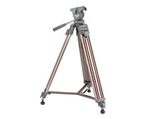 A Libec TH-650 DV Tripod, VG-E condition, with plate