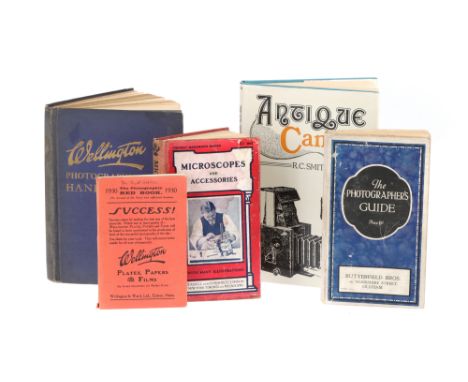 A Selection of Camera &amp; Optical Books, to include 'The Photographic Red Book 1930', 'Microscopes &amp; Accessories', 'The