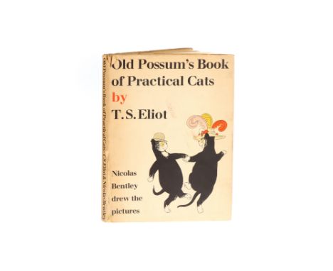 Book - Eliot, T. E., Old Possum's Book of Practical Cats, First illustrated edition, numerous full-page colour plates, title-