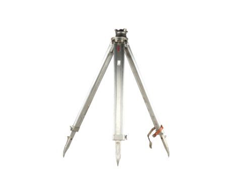 A Kern Metal Surveyor's Tripod, (a lot)