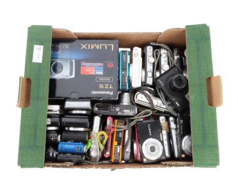 Thirty Panasonic Lumix Compact Digital Cameras, all A/F,