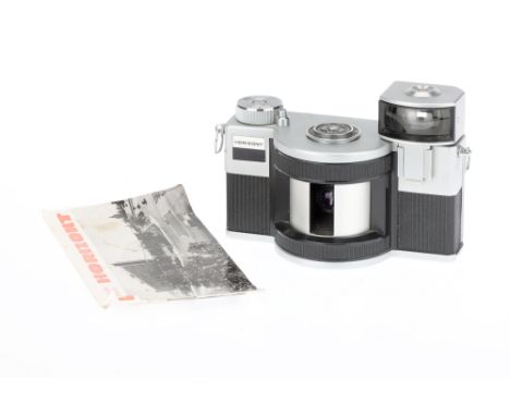 A Krasnogorsk Horizont Panoramic Camera, with OF-28P f/2.8 28mm lens, body, VG, shutter working, lens, VG, complete with make