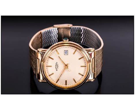 Rotary Ladies Gold Plated bracelet watch model number   ( pod0261 ) date display boxed and in good condition rrp 150.00 GBP  