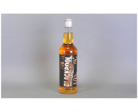 A Vintage Bottle of Finest Blended Scotch Whisky, Exclusive For Nicholas, with unusual Blackpool Label. 