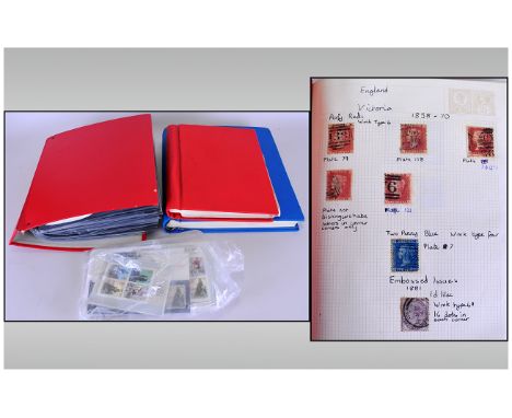 Collection Of Ephemera, Comprising Consul Stamp Album (Mostly British Some Victorian) Concord Stamp Album (Mixed World) Album