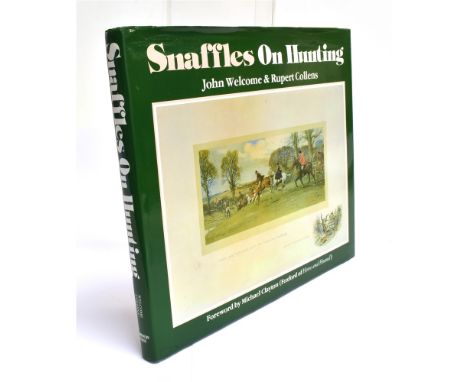 [HUNTING]  Welcome, John &amp; Collens, Rupert, Snaffles on Hunting, The Lambourn Piers, London, colour and black and white i