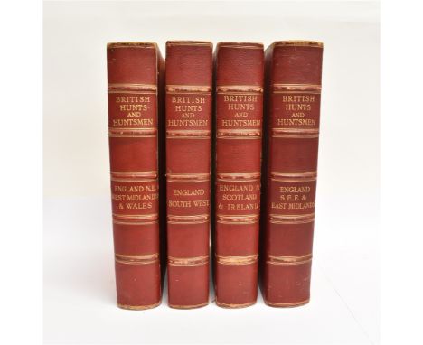 [HUNTING] British Hunts and Huntsmen, in four volumes, 'England South West'; 'England N.E., West Midlands &amp; Wales'; 'Engl