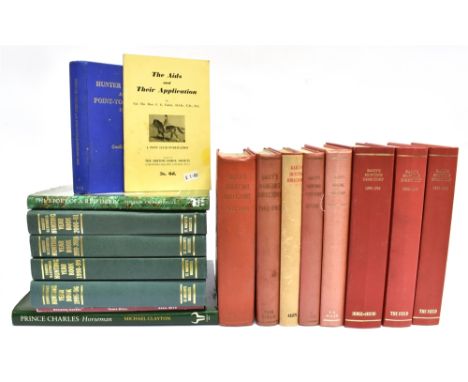BAILY'S HUNTING DIRECTORY, 8 volumes, 1952 - 1953; 1962 - 1963; 1966 - 1967; 1970 - 1971; 1980 - 1981; 1993 - 1994 (x2) and 1