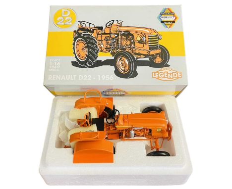 A boxed Renault 1956 D22 Tractor model 