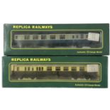 A pair of boxed Replica Railways 00 gauge rail corridors
