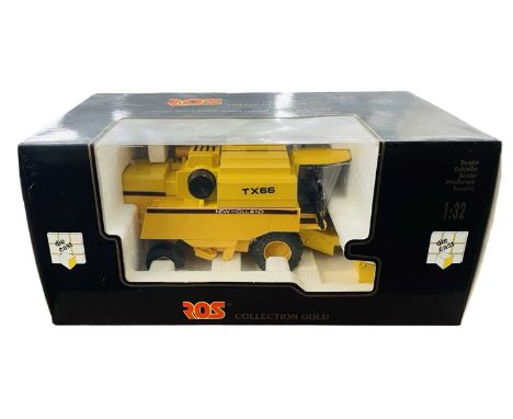 A boxed Ros Collection 1:32 scale model  New Holland TX66 Combine Harvester
