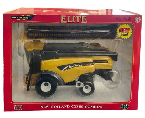 A boxed Britains Elite Series 1:32 scale model New Holland CX880 Combine harvester