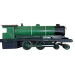 A well built large 0 gauge 4-4-0 steam locomotive in green livery, by Bowman Models of Dereham