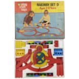 A retro 1970s Mettoy Railways Set D